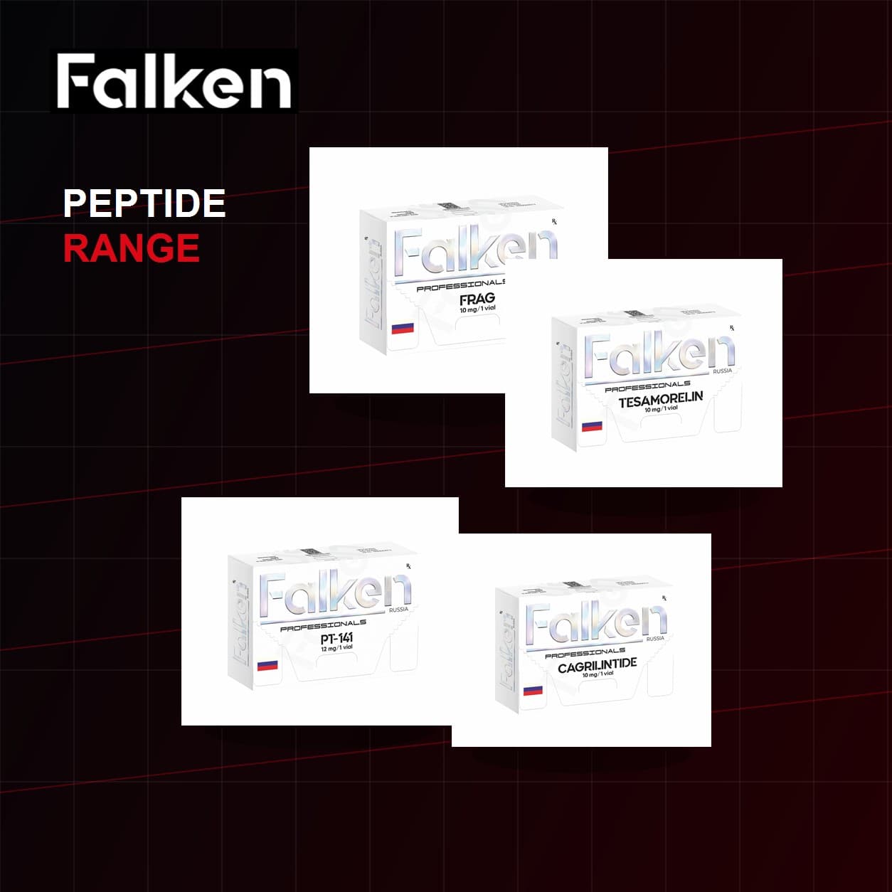 Falken Russia built on science product artwork